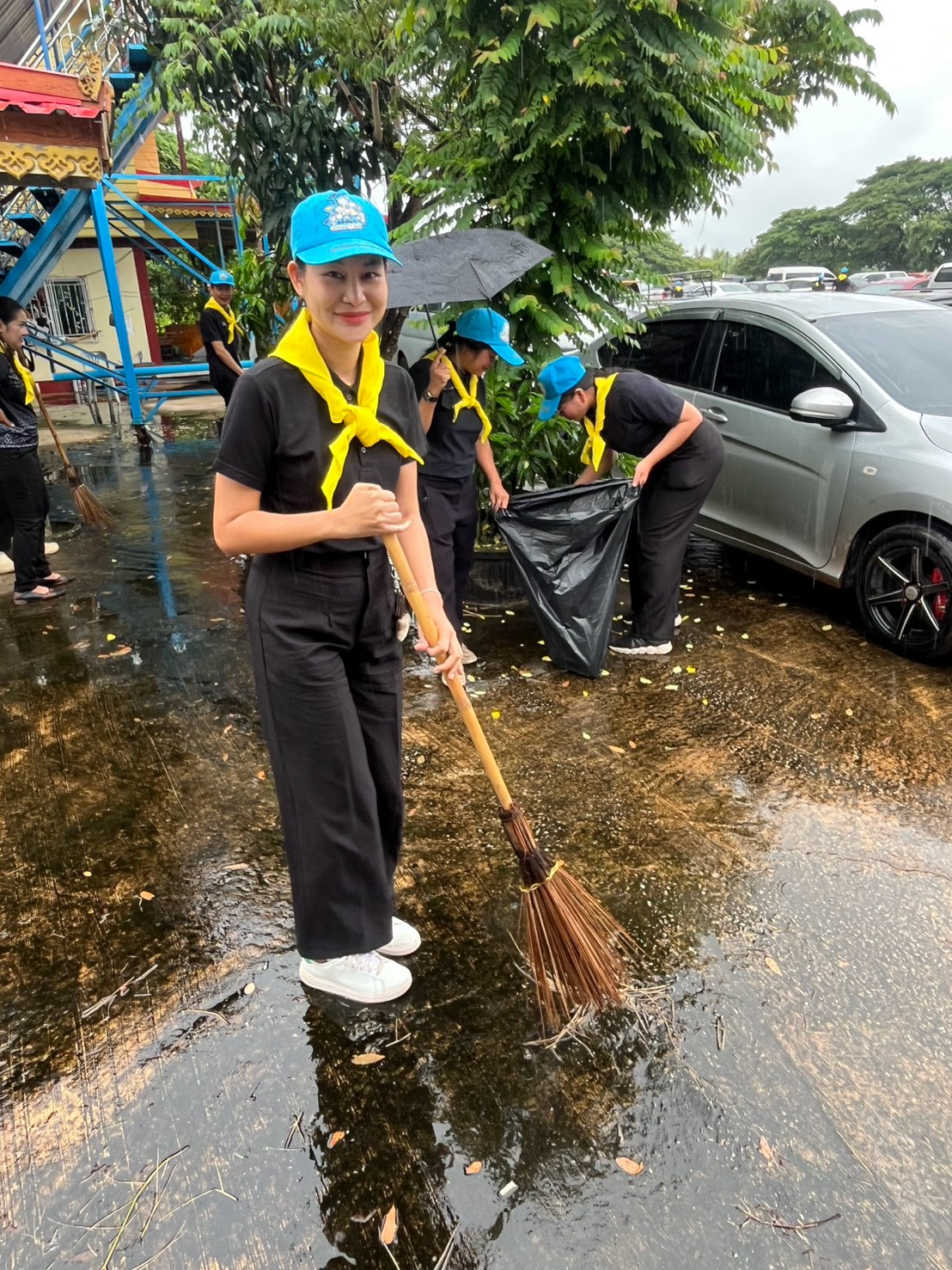 title - ส.ป.ก.บึงกาฬ จิตอาสาพัฒนาวัดเฉลิมพระเกียรติพระบาทสมเด็จพระเจ้าอยู่หัว
